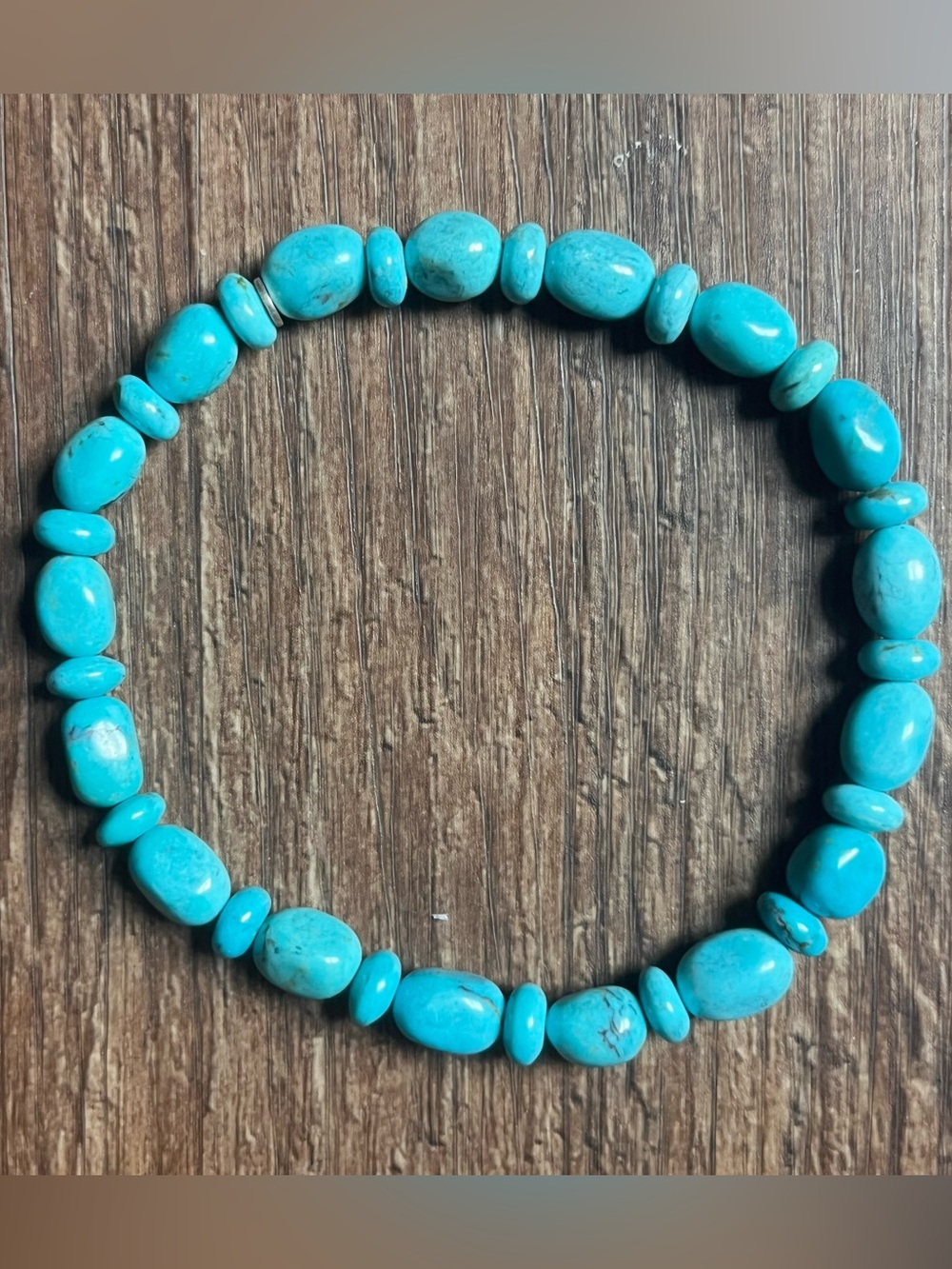 Jay King Mine Finds DTR Turquoise Bead Stretch Bracelet